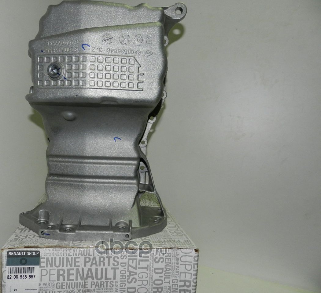Масляный поддон картера двигателя Renault. Артикул 8200535857