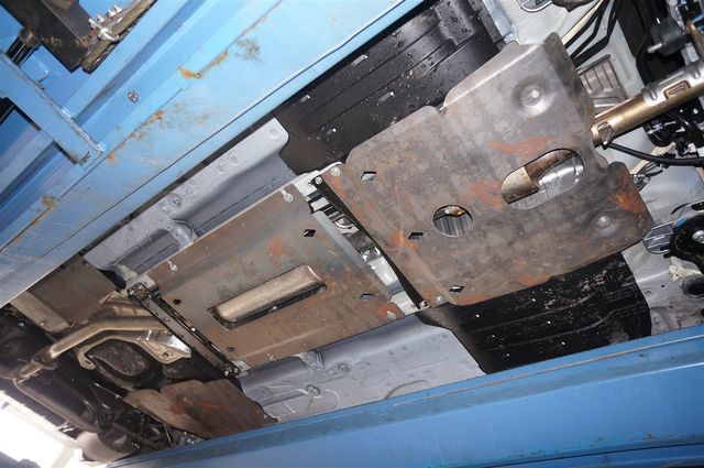 Защита алюминиевая АВС-Дизайн для картера, КПП, выхл. сист., топл. трубок и топл баков Honda Accord IX 2012-2019. Артикул 09.22ABC