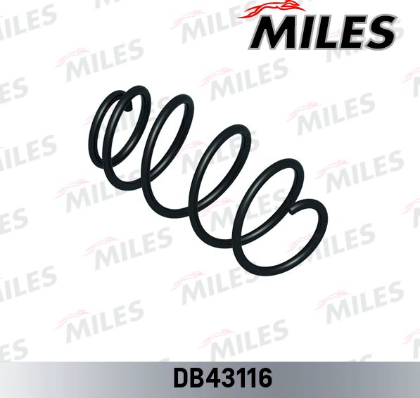Пружина подвески Miles. Артикул DB43116