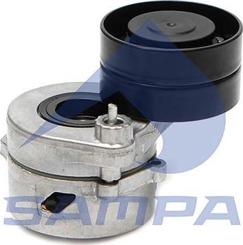 Натяжной ролик (натяжитель) приводного клинового зубчатого ремня (в сборе) Sampa. Артикул 200.028