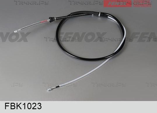 Трос ручника (тросик ручного тормоза) Fenox. Артикул FBK1023