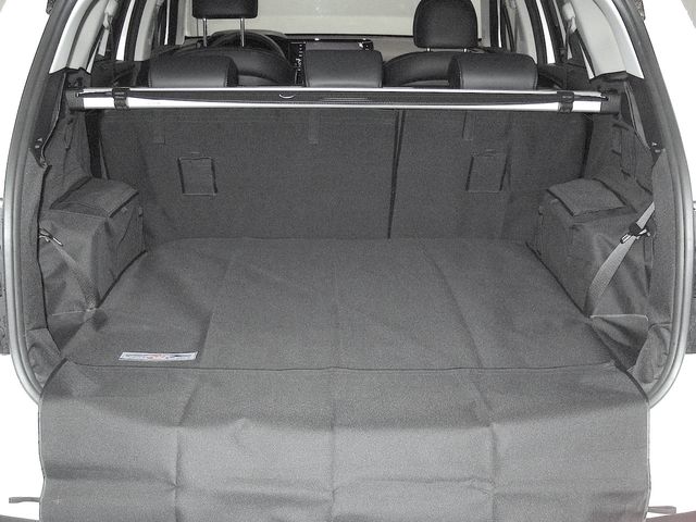 Защитный чехол AUTOSMSTUDIO "Maxi" в багажник автомобиля для Kia Sorento IV (7 мест) 2020-2026, серый. Артикул TP-KSR-IV7-MAXI-GR