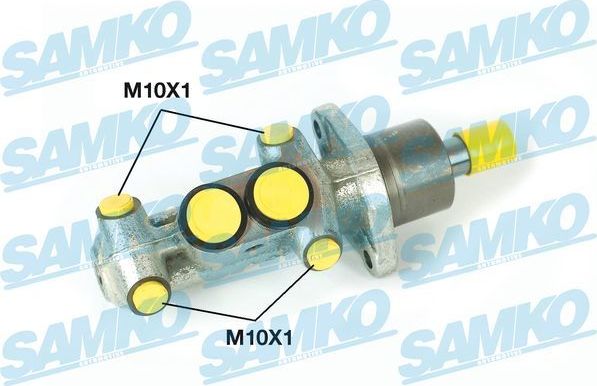 Тормозной цилиндр главный Samko (Серый чугун) для Volkswagen Transporter T4 1990-2003. Артикул P30005