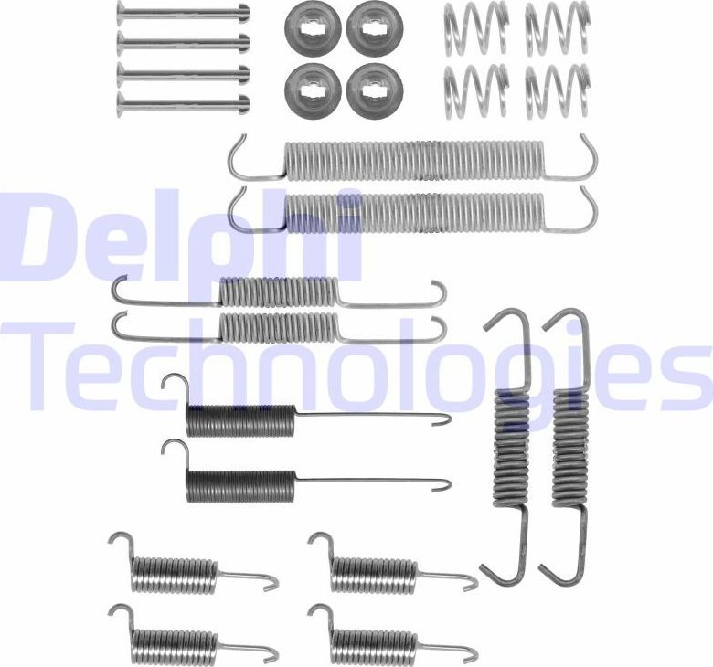 ЗАЖИМ ТОРМОЗНЫХ КОЛОДОК Delphi. Артикул LY1136