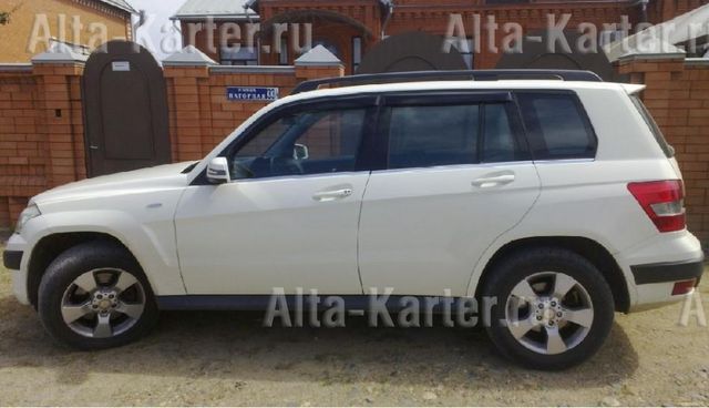 Дефлекторы Cobra Tuning для окон Mercedes-Benz GLK-Класс X204 2008-2015. Артикул M31408