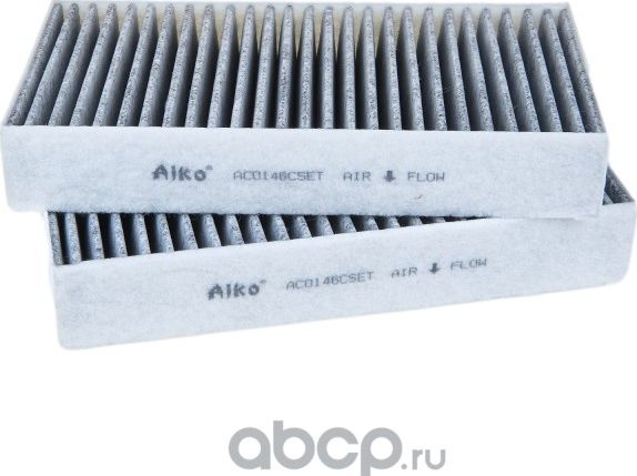 Фильтр салона угольный. серия Exclusive AIKO Aiko. Артикул AC0146CSET