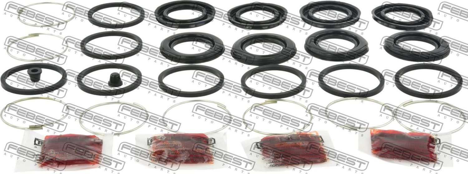 Ремкомплект тормозного суппорта Febest. Артикул 0875-G10F