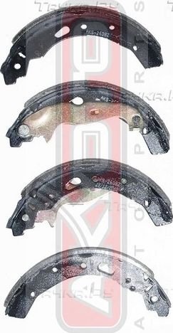 Тормозные колодки Akyoto Packing AKYOTO задние для Mazda 2 II (DE) 2007-2015. Артикул AKS-2638Z