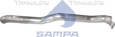 Глушитель Sampa задний для Scania R 2004-2015. Артикул 041.224