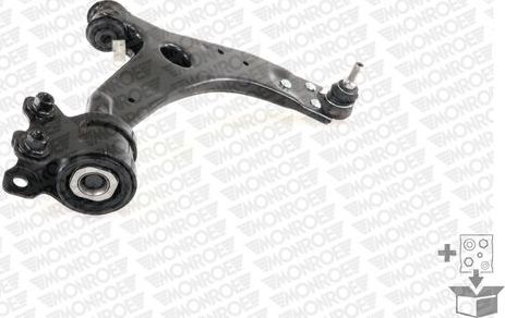Поперечный рычаг передней подвески Monroe правый нижний внешний для Volvo C30 I 2006-2012. Артикул L10573