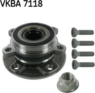Ступичный подшипник (комплект) SKF. Артикул VKBA 7118