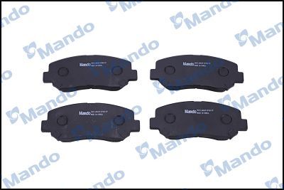 Тормозные колодки Mando передние для Mazda CX-5 II 2017-2026. Артикул MPA16