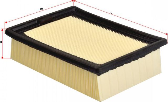 Воздушный фильтр Sakura для Ford Kuga II 2014-2019. Артикул A-50390