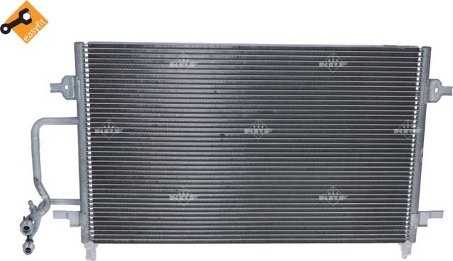 Радиатор кондиционера (конденсатор) NRF EASY FIT для Audi A8 I (D2) 1994-2002. Артикул 35226