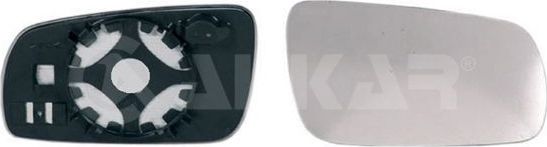 Зеркальное стекло бокового зеркала Alkar правое для Skoda Octavia Tour 1996-2010. Артикул 6402521