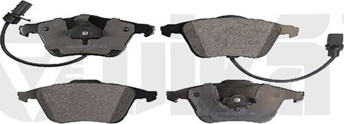 Тормозные колодки Vika передние для Audi A6 IV (C7) 2010-2012. Артикул 66981693801
