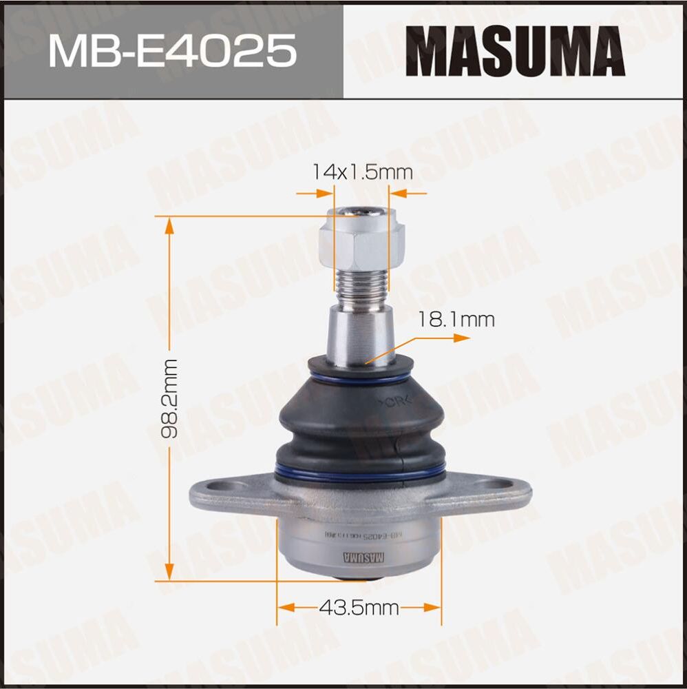 Шаровая опора MASUMA front low BMW X3 (E83) 03-06. Артикул MBE4025