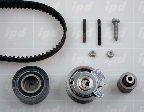 Ремень ГРМ с роликами (комплект) IPD для Jeep Compass I 2006-2016. Артикул 20-1372