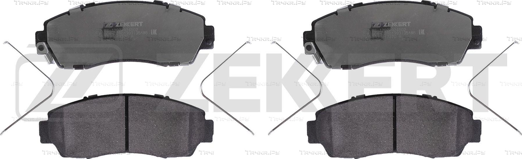 Тормозные колодки Zekkert передние для Honda CR-V V 2016-2026. Артикул BS-1202