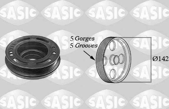 Шкив коленвала Sasic. Артикул 2156024