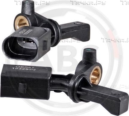 Датчик ABS ABS задний левый для Audi A1 I (8X) 2010-2018. Артикул 30015