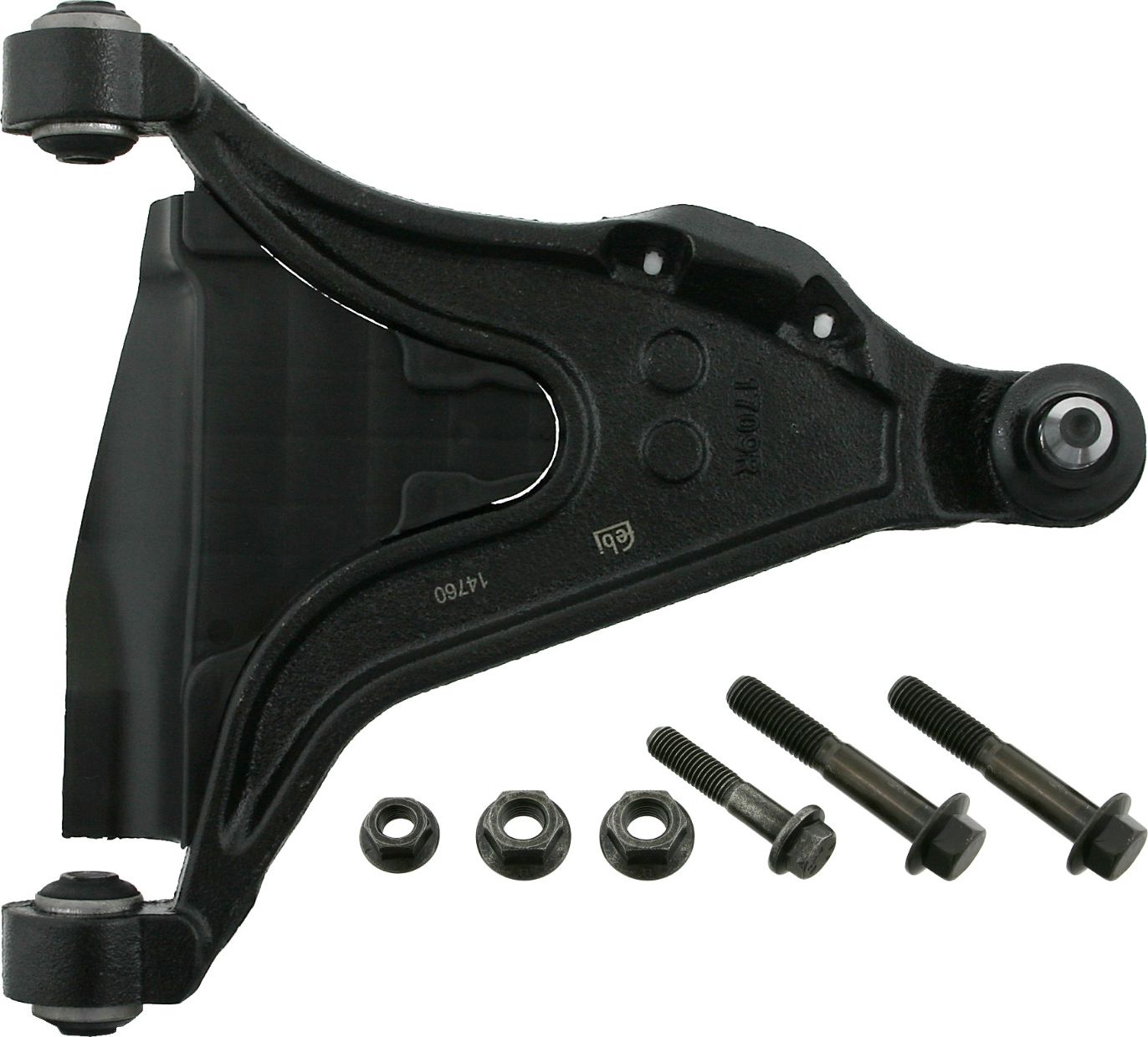 Поперечный рычаг передней подвески SWAG (Стольное литье). Артикул 55 73 0003