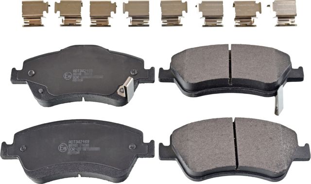 Тормозные колодки Blue Print. Артикул ADT342169