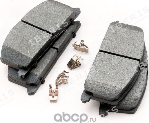 КОЛОДКИ ТОРМ.ПЕР., К-Т TOYOTA COROLLA VI (E90) (Iberis). Артикул IB153092