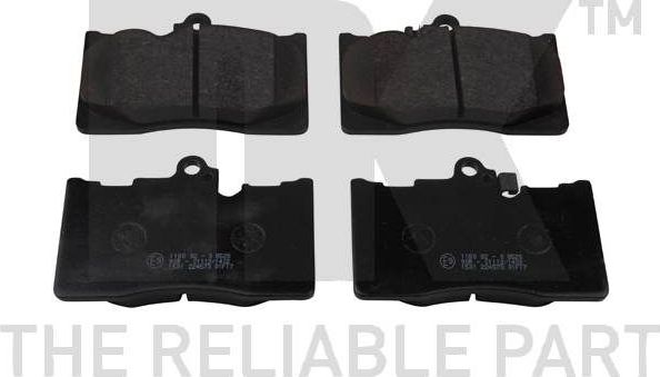 Тормозные колодки NK. Артикул 224573