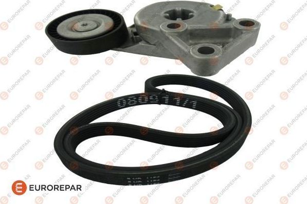Приводной ремень поликлиновой с роликами (комплект) Eurorepar для Audi S3 I (8L) 1999-2003. Артикул 1612060780