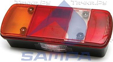 Фонарь задний Sampa левый для Mercedes-Benz Atego 2 2004-2013. Артикул 201.036
