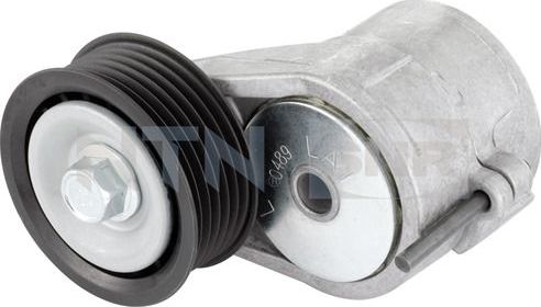 Натяжной ролик (натяжитель) приводного поликлинового ремня NTN / SNR. Артикул GA357.54