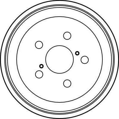 Тормозной барабан TRW. Артикул DB4182