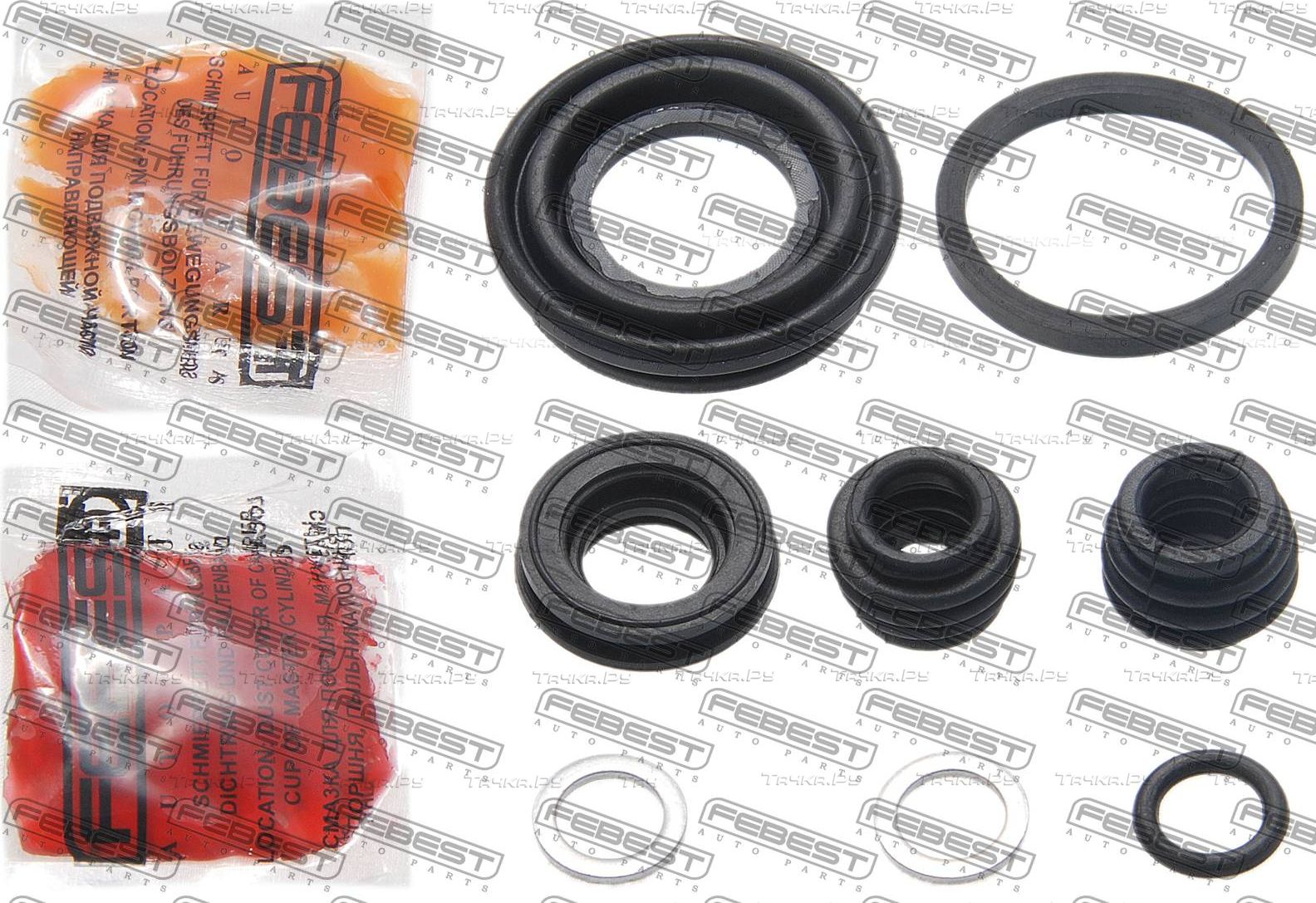 Ремкомплект тормозного суппорта Febest задний для Honda Civic VI 1996-2000. Артикул 0375-FITR