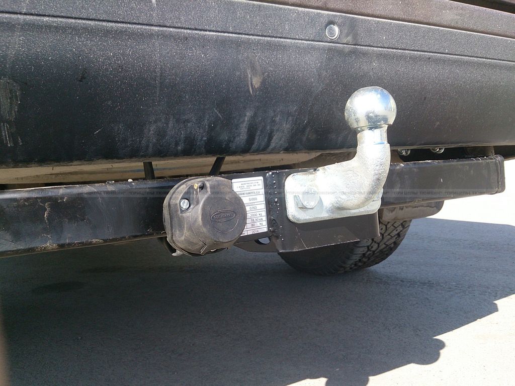 Фаркоп Imiola для SsangYong Actyon Sports 2006-2011. Фланцевое крепление (на 2-х болтах). Артикул S.055