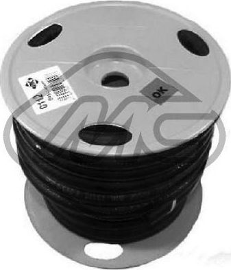 Патрубок радиатора (системы охлаждения) Metalcaucho (EPDM (Этилен-пропиленовый каучук)). Артикул 00754