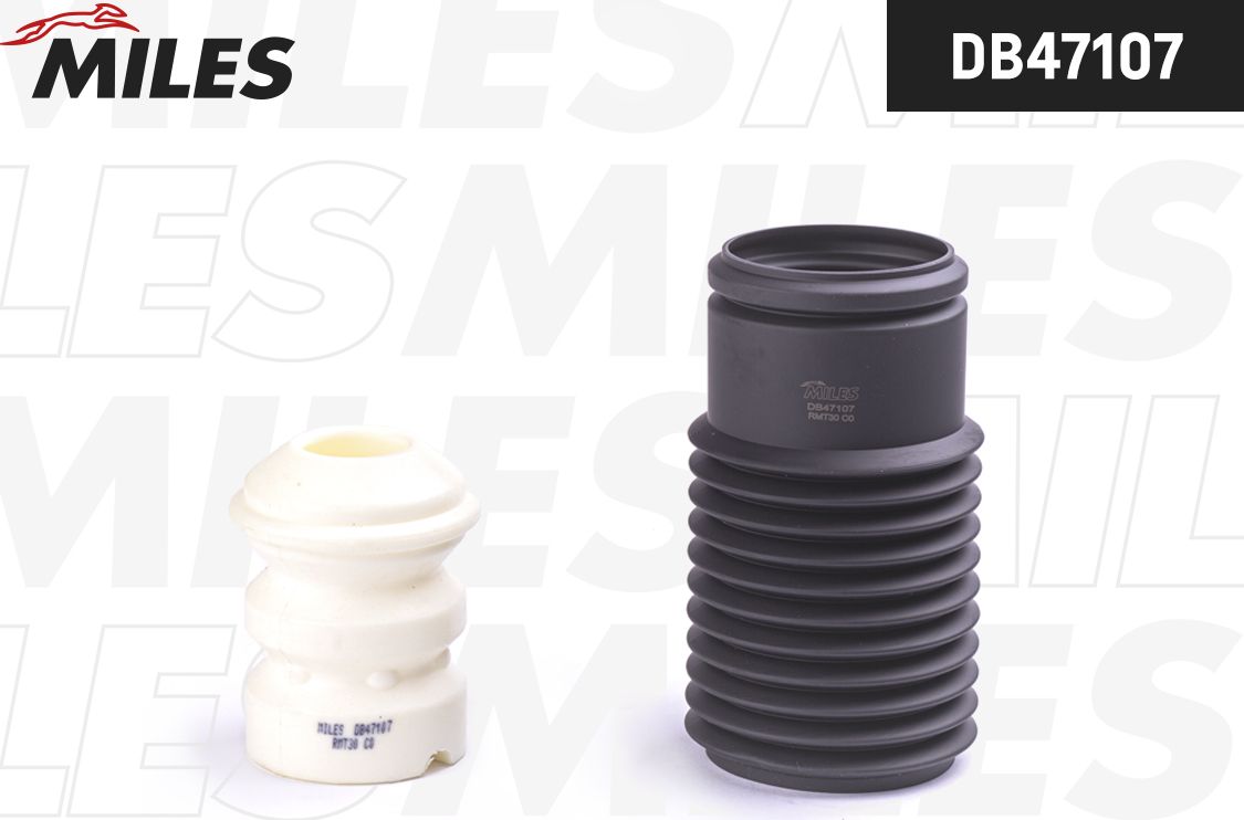 Комплект отбойников и пыльников амортизаторов (стоек) Miles. Артикул DB47107