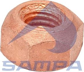 Гайка М10x1,5 MB Sampa. Артикул 010.1427