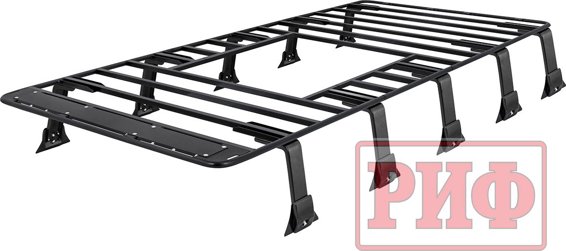 Багажник (платформа) РИФ 1500х2750 мм для ГАЗ Соболь (с люком) 1998-2026. Артикул RIFGAZ-roof6