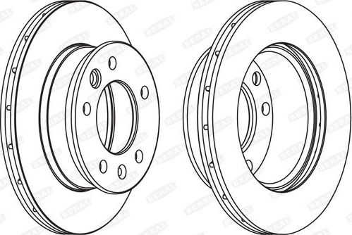Тормозной диск BERAL. Артикул BCR228A
