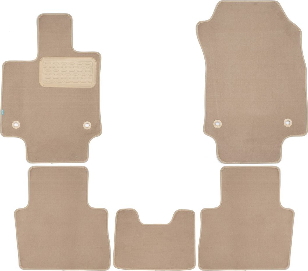 Коврики Klever Premium для салона Lexus NX внедорожник 5 дв. 2021-2026 Бежевые. Артикул KLEVER0402907822112kh