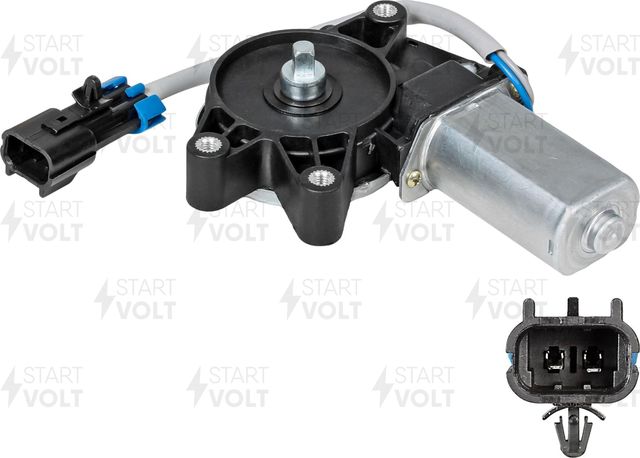 Моторчик стеклоподъемника StartVOLT левый для Chevrolet Niva I 2002-2021. Артикул VWR 0117