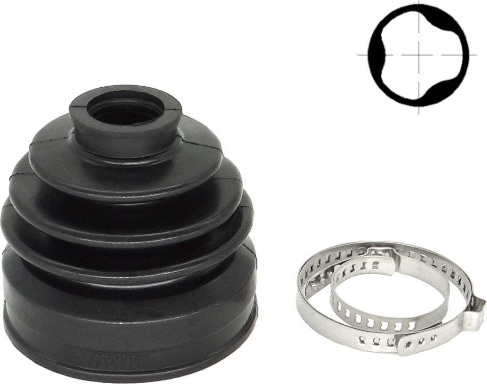 Пыльник ШРУС, комплект Jikiu. Артикул CD23049