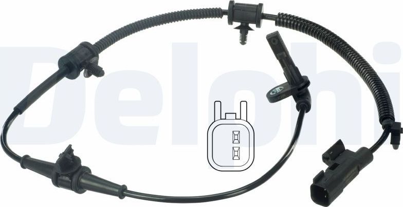 Датчик ABS Delphi. Артикул SS20377