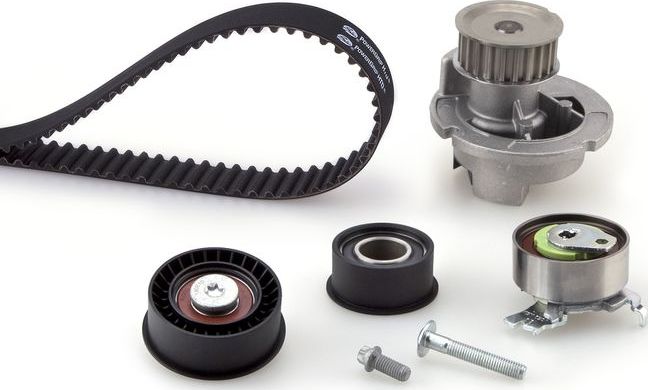 Помпа (водяной насос) с комплектом ремня ГРМ Gates PowerGrip®. Артикул KP15499XS-2