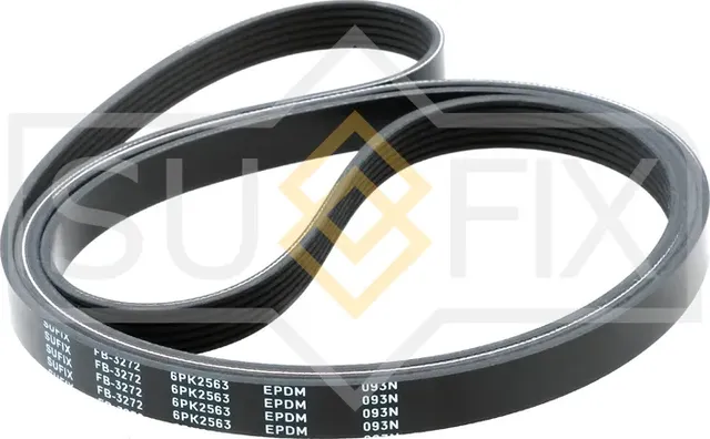 Ремень поликлиновый 6PK2563 (Sufix). Артикул FB-3272
