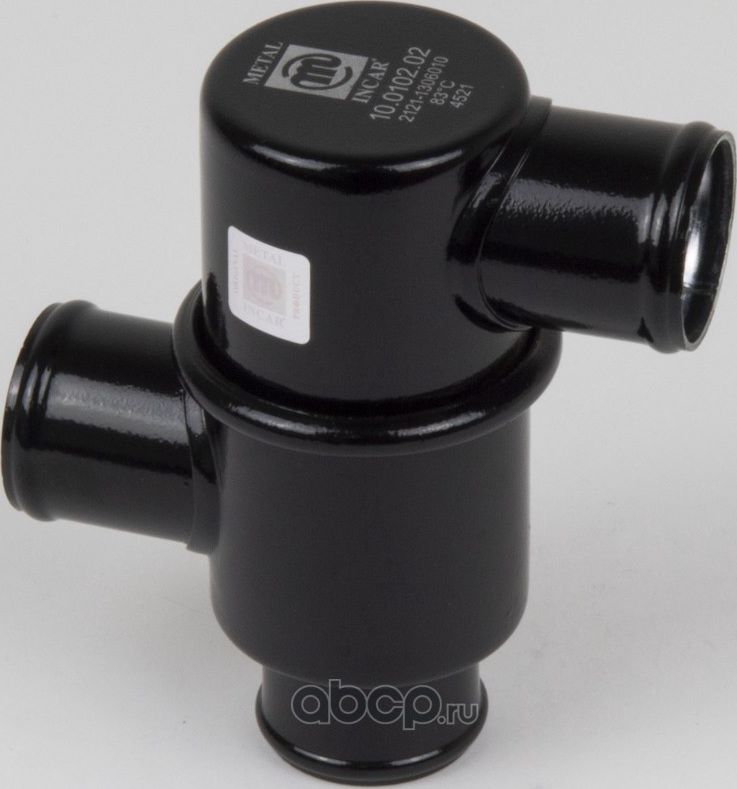 Термостат METAL INCAR для а/м ВАЗ 2121 83 C в сборе (металл), 10.0102.02 (Metal-Incar). Артикул 10010202