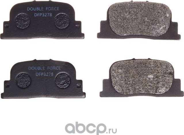 Колодки тормозные дисковые Double Force Double Force. Артикул DFP3278
