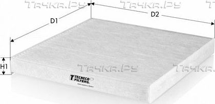Салонный фильтр Tecneco Filters. Артикул CK9533