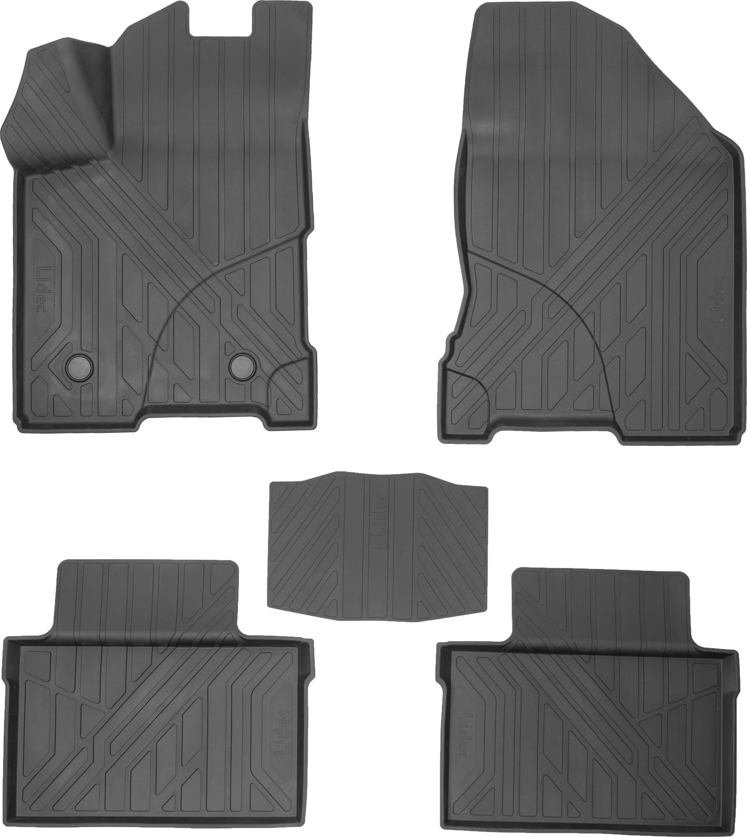 Коврики Норпласт для салона Lada Vesta седан, SW, SW Cross 2015-2026. Артикул NPA11-C94-700